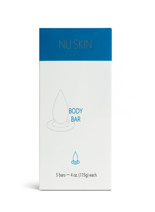 Nu Skin Body Bar 5 Pack | Luxuriously Soft Skin & Protects Against Dryness | 100% Soap Free & Contains No Harsh Drying Additives, Color, or Dyes | Natural Grapefruit Extract - Image 1