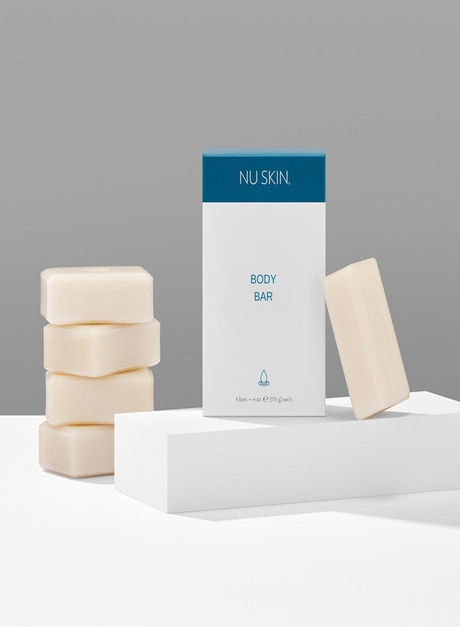 Nu Skin Body Bar 5 Pack | Luxuriously Soft Skin & Protects Against Dryness | 100% Soap Free & Contains No Harsh Drying Additives, Color, or Dyes | Natural Grapefruit Extract - Image 3