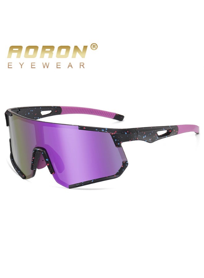 Aoron Outdoor sports sunglasses with UV protection, UV400 polarized riding safety sunglasses, fishing sunglasses, windproof goggles, suitable for baseball and golf. - Image 1