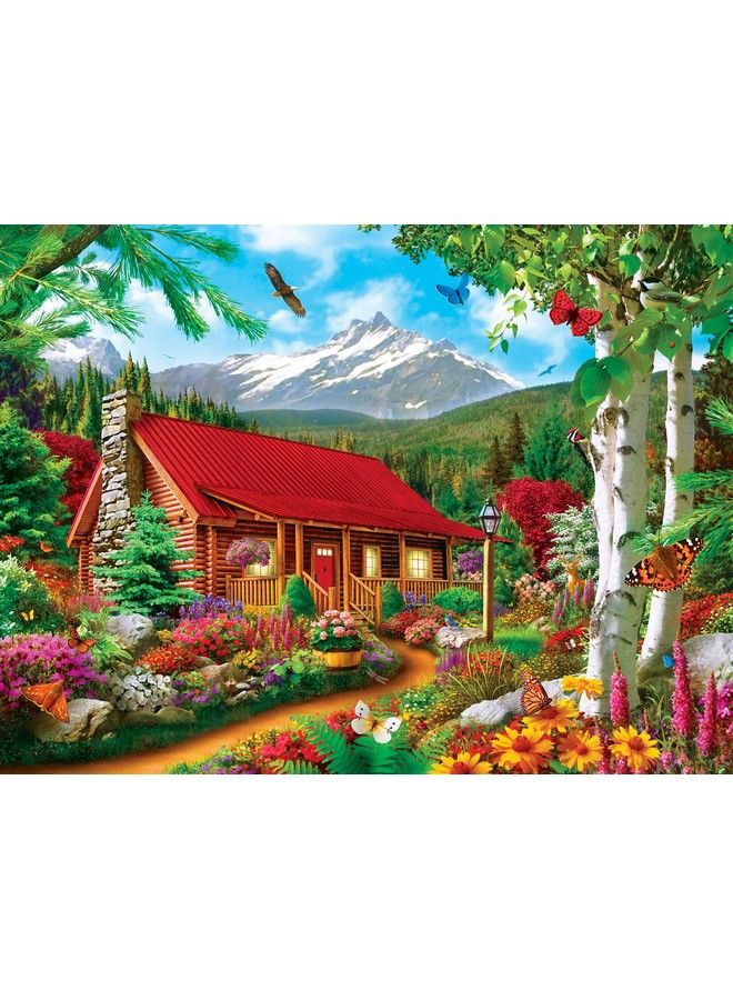 MasterPieces 300 Piece Ez Grip Jigsaw Puzzle Mountain Hideaway 18"X24" - Image 3