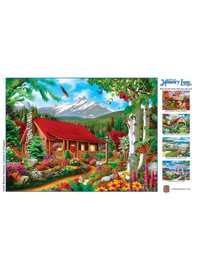 MasterPieces 300 Piece Ez Grip Jigsaw Puzzle Mountain Hideaway 18"X24" - Image 5