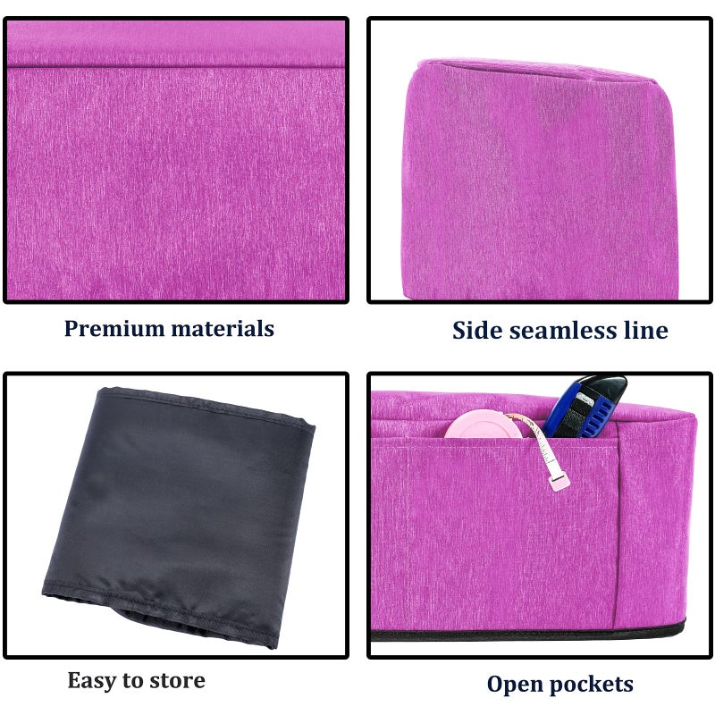 TRO&HOM Dust Cover Compatible with Cricut Maker 4, Explore 4,Cricut Maker 3,Cricut Maker, Explore 3, Explore Air 2, Machine Cover with Pockets for Cricut Accessories Suppliers Tools - Image 5