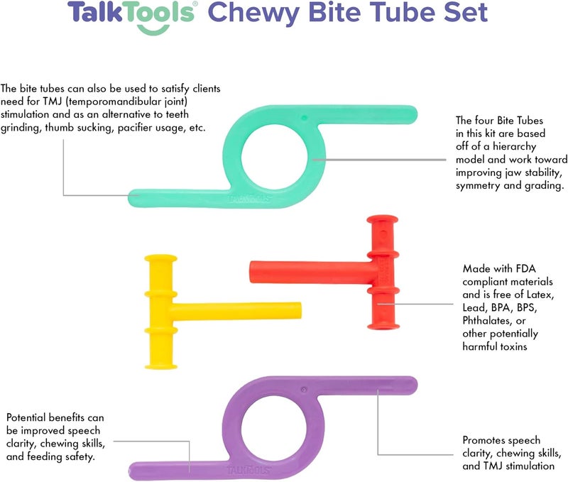 توك تولز مجموعة أنابيب المضغ من TalkTools - Image 2