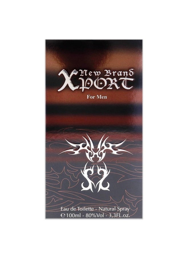 NEW BRAND New Brand Xport EDT Spray Men 3.3 oz  - Image 5