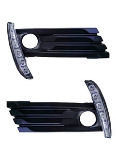 DLAA Dlaa Pack of 2 TY877-L2LED High Power Daytime Running light Frame with wires Suitable for Corolla 2017-2018  - Image 2