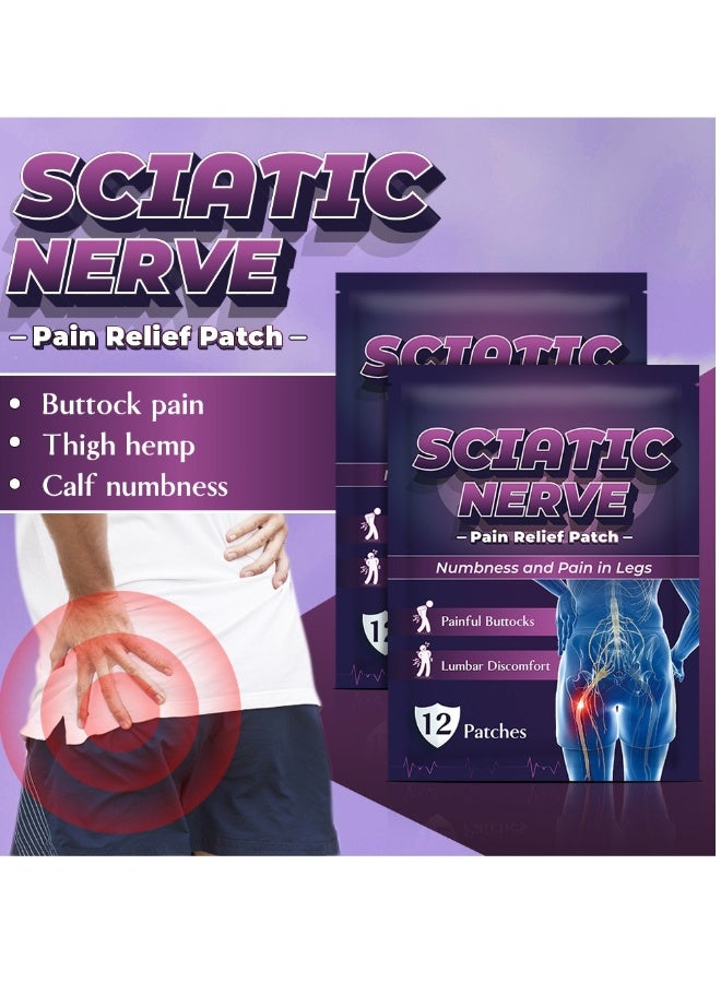 Sumifun Sciatica Relief Patch – Multifunctional Pain Relief Solution - Image 1