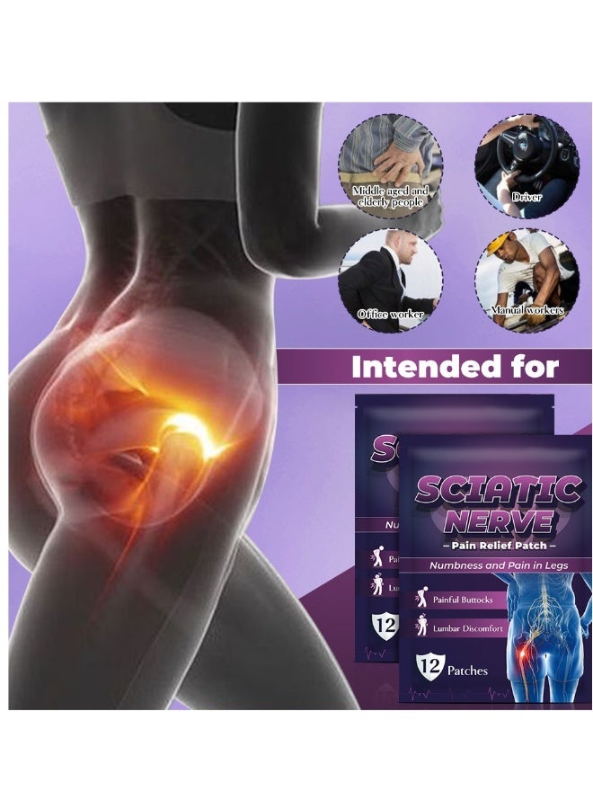 Sumifun Sciatica Relief Patch – Multifunctional Pain Relief Solution - Image 2