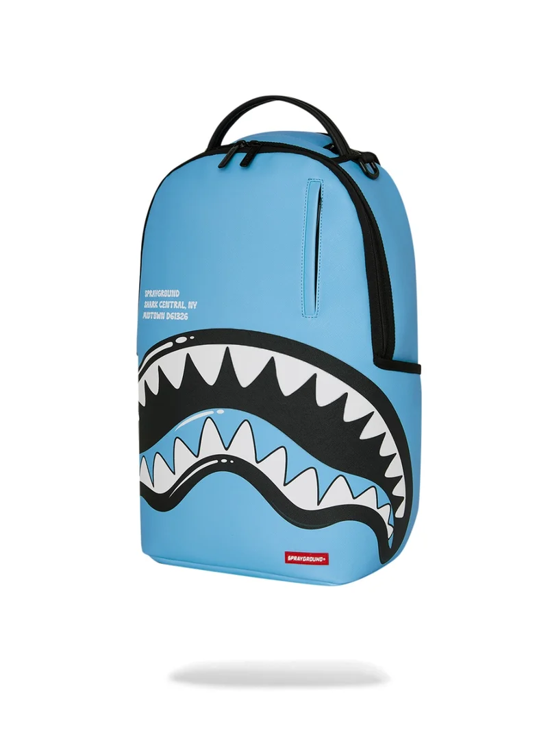 Sprayground  SHARK CENTRAL BUBBLY BLUE DLXSV BACKPACK  | Best Price UAE