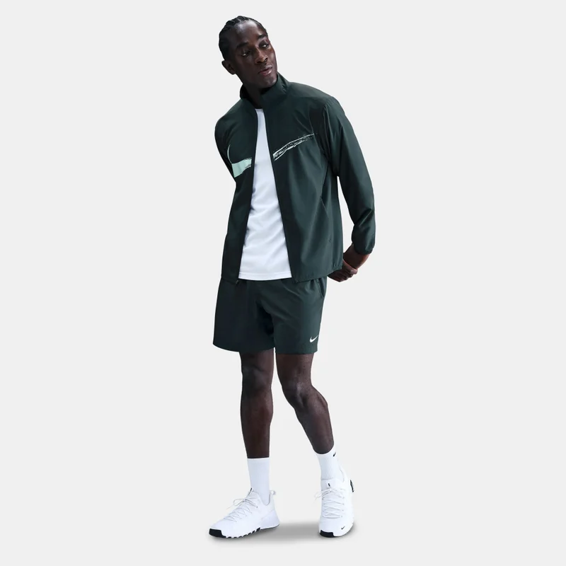 Nike Green Men's Form Dri-FIT Shorts for Men | Best Price UAE