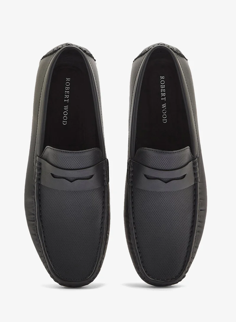 Robert Wood  Tectured Formal Loafers for Men | Best Price UAE
