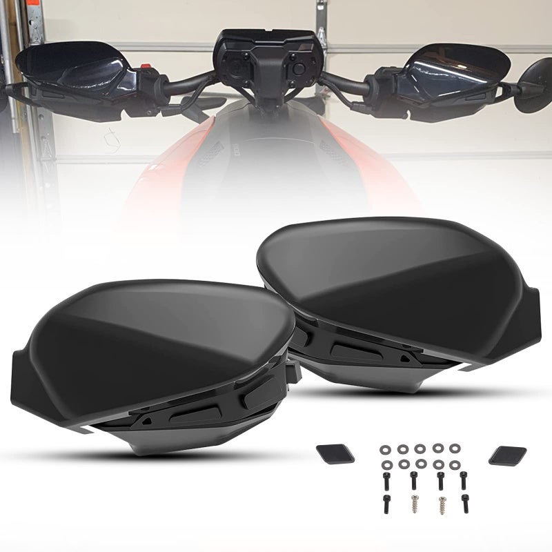 A UTV PRO Windshield Handguards for CanAm Ryker Hand Guards Wind Deflector Kit Compatible with All CanAm Ryker 900 600 Accessories 2PCS Replace 219400894