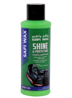 Safi WAX Car Tire & Dashboard Polisher And Protectant For Polishing Plastic Car Parts & Tires, 118 ml  - Image 1