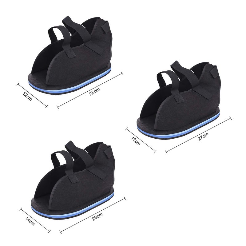 YJZQ Plaster Cast Shoes - Open Toe Plaster Cast Shoe - Sturdy Overshoe for Bone Fractures - Shock Absorption Breathable Non-Slip for Postoperative Rehabilitation of Fractures, Sprains, Bone Fractures - Image 5