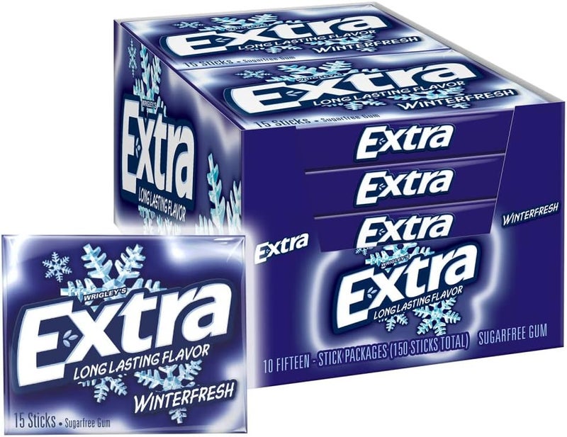 Extra Winterfresh Sugar-Free Chewing Gum - Image 1