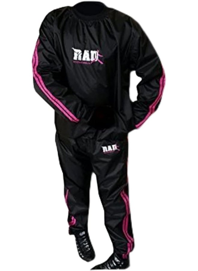 RAD Heavy Duty Sweat Suit Sauna Exercise Gym Suit Fitness Weight Loss Anti-Rip - Image 3