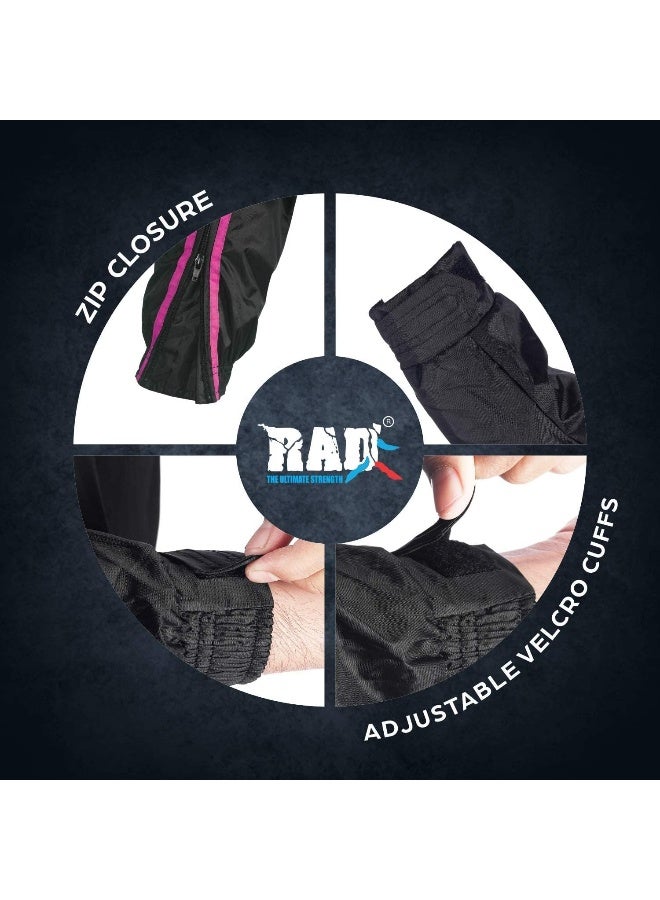 RAD Heavy Duty Sweat Suit Sauna Exercise Gym Suit Fitness Weight Loss Anti-Rip - Image 2
