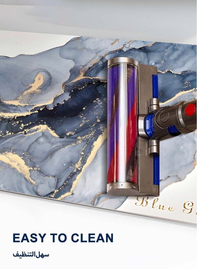 ميكسد الكلمة حمام حصيرة ، حصيرة حمام التجفيف السريع ، ومكافحة زلة المطاط الوحيد ، 50x80cm - Image 3