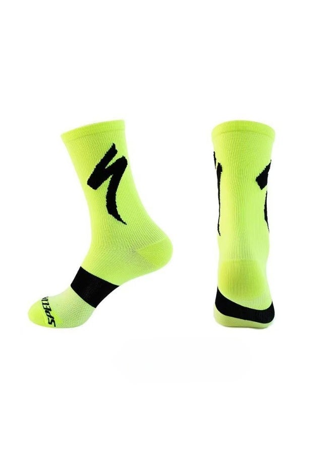 KUYING Fashion Anti Slip Breathable Sports Socks Three Piece Set