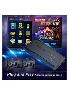 Generic 4K Smart Video Game TV Stick,Video Game Consoles,10,000 Games 32/64GB Retro Classic Gamin 2.4G Wireless Gamepads Controller (64G,10000+ Games)  - Image 3