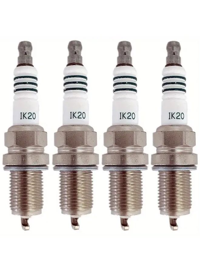 Iridium Power Spark Plug Model IK20 5304 4pcs Fit for Multiple Car Models - Image 1