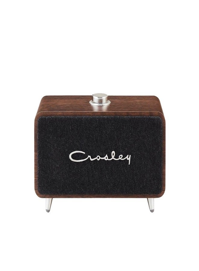 Crosley CR3049A-WA Stanza Portable Rechargeable Bluetooth Speaker, Walnut - Image 1