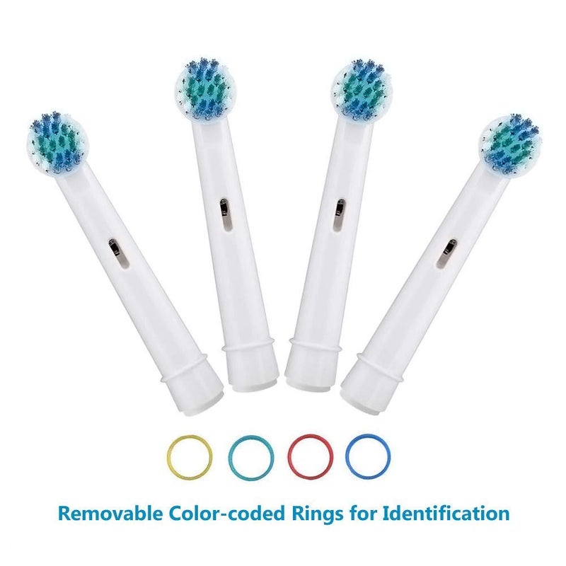 M'AYCREATE ®Replacement Toothbrush Heads Precision Clean Brush Heads Replacement Refills for Braun Oral-B Electric Rechargeable Toothbrushes, Pack of 12 - Image 4