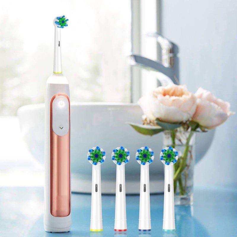 M'AYCREATE ®Replacement Toothbrush Heads Precision Clean Brush Heads Replacement Refills for Braun Oral-B Electric Rechargeable Toothbrushes, Pack of 12 - Image 5