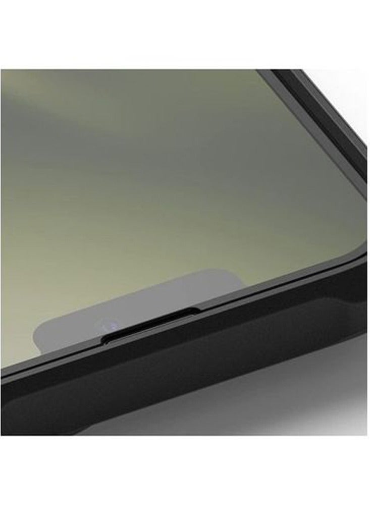 shAyzee Tempered Glass Screen Protector For Apple iPhone 13 mini 5.4 Inch Clear/BLACK - Image 4