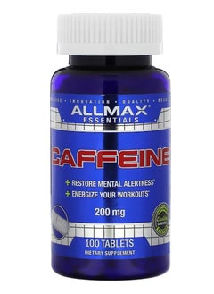 Allmax Caffeine Dietary Supplement Tablets 