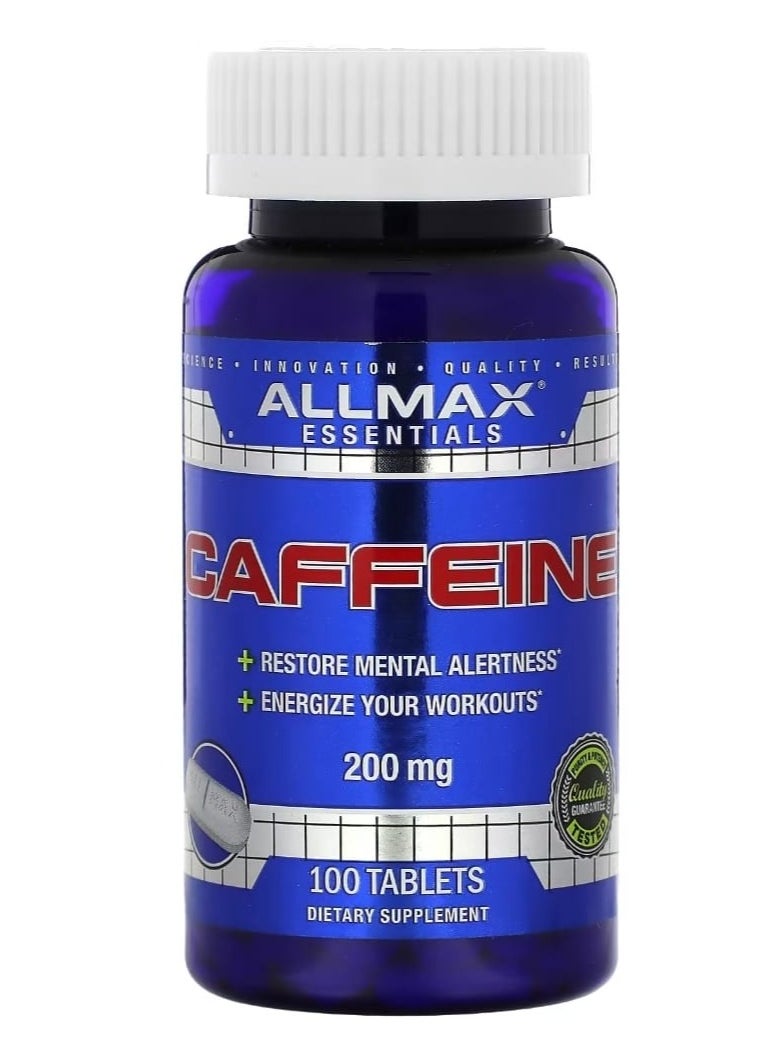 Allmax - Caffeine Dietary Supplement Tablets - Image 1