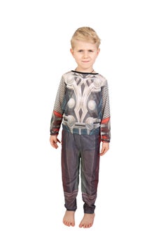 D'Daniela Marvel Thor Man Bodysuit Without Muscle for kids  - Image 3