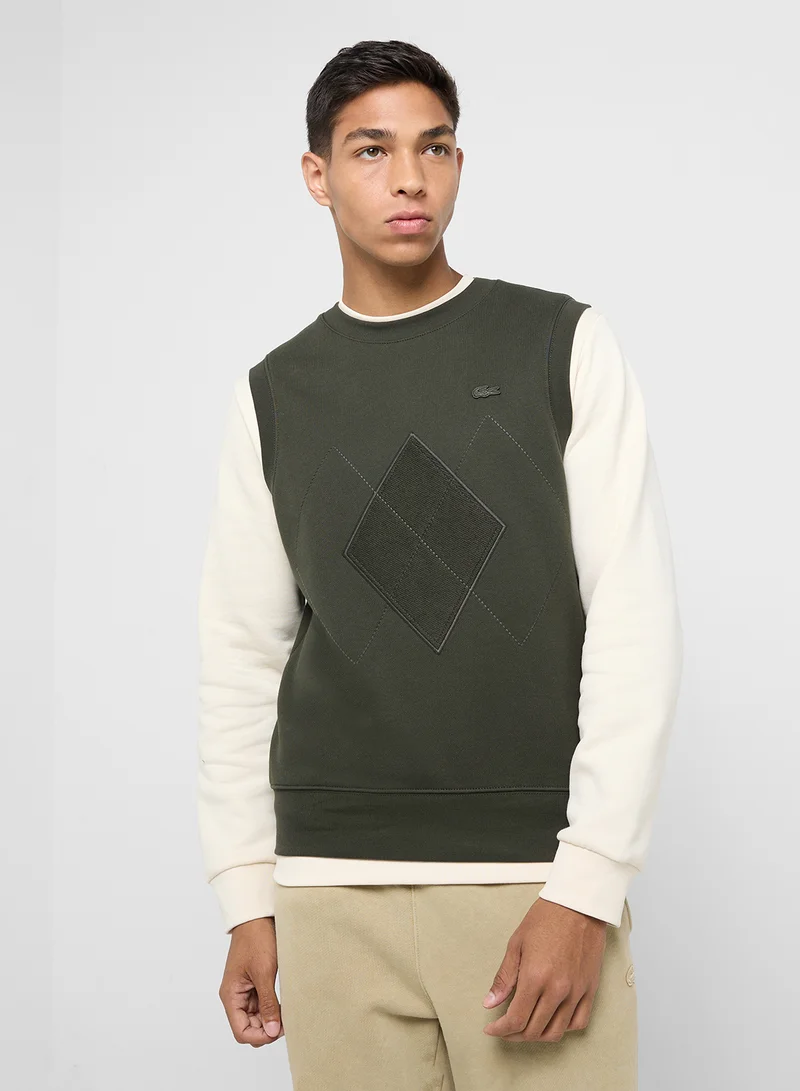 LACOSTE V-Neck Knitted Sweaters