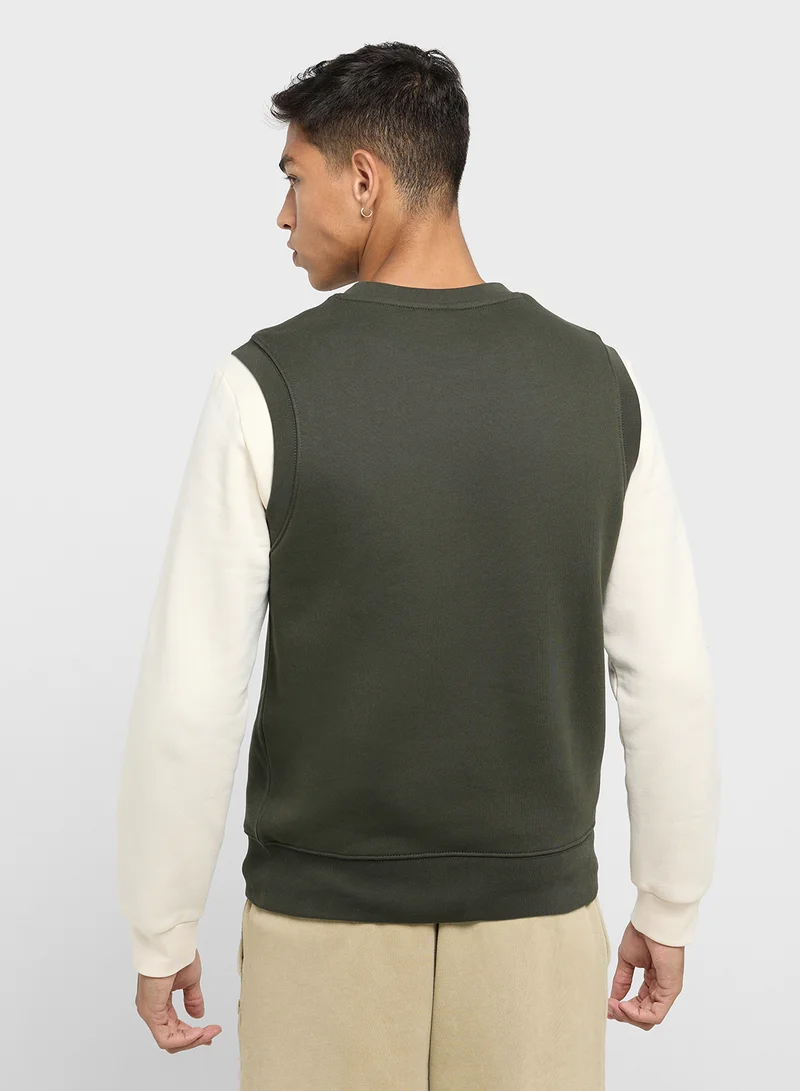 LACOSTE V-Neck Knitted Sweaters