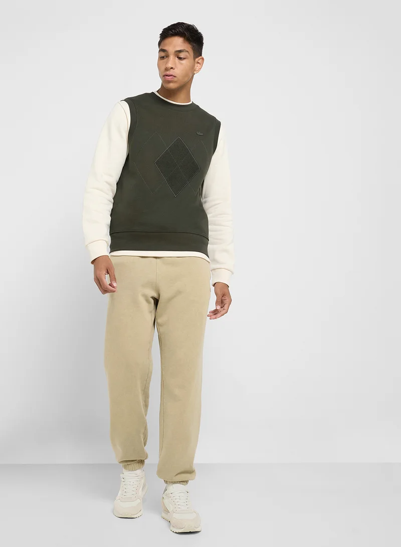 LACOSTE V-Neck Knitted Sweaters