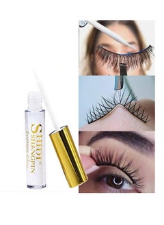 SHIDISHANGPIN Waterproof False Eyelash Glue Fast Drying Adhesive Latex Secure Hold Glue for False Eyelashes Double Eyelid 5ml  - Image 1