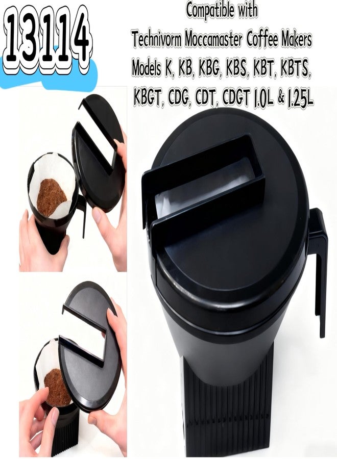 RZWWBAKING 13114 Coffee Brew Basket Lid Replacement For Technivorm Moccamaster Coffee Makers, Durable Plastic Coffee Brewer Lid - Image 3