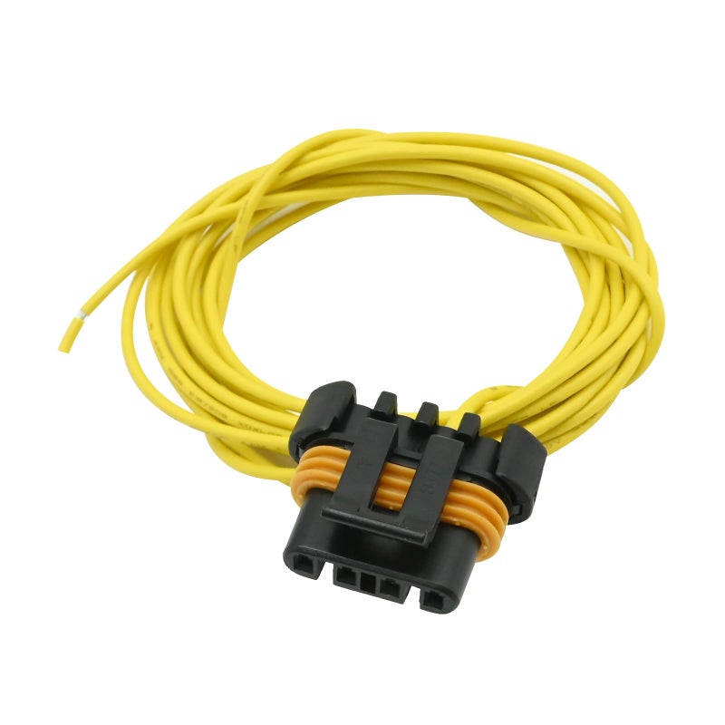 SYOWADA 197400 8Ft Plug Wire Pigtail Replacement for GM Alternators with 4 Pin Oval Connectors - Image 3