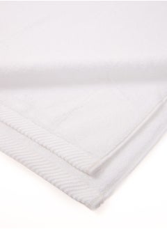 White Rose Towel White Rose 2-Piece  Set, 100% Premium Cotton 600 GSM Superior Quality, Quick Dry Highly Absorbent Thick Bathroom Soft Hotel s for Bath And Spa,  Set Includes 2 Bath Sheet (90x180 cm) White  - Image 5