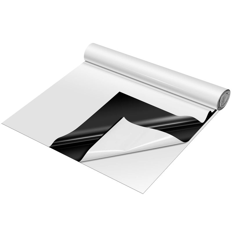 VIVOSUN Black and White Panda Film, 10' x 10' 5.5 Mil Poly Film, Blackout Tarp for Warm House - Image 1