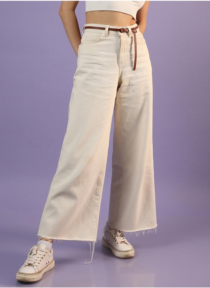 Haute Sauce Tan Brown Solid Twist Belt  - Image 2