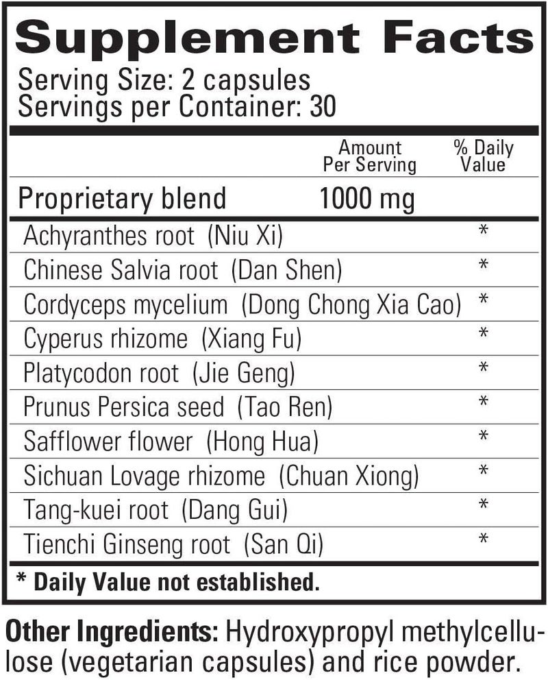 Tango Herbal Boost Natural Herbal Recovery Supplement Supports Healthy Circulation to Aid in Recovering from Lifes Major Challenges 60 Vegetarian Capsules - Image 4