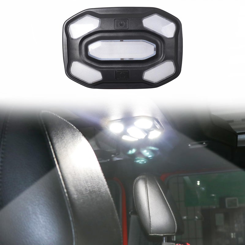 BESTAOO LED Interior Dome Lights for 20182023 Jeep Wrangler JL 24 Door Accessories Front