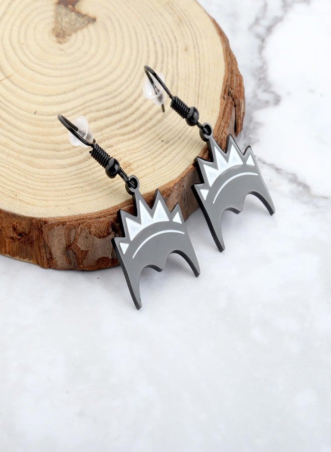 FAADBUK Evil Queen Dangle Earrings - Stainless Steel, SW Earring - Image 5