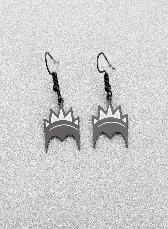 FAADBUK Evil Queen Dangle Earrings - Stainless Steel, SW Earring - Image 4