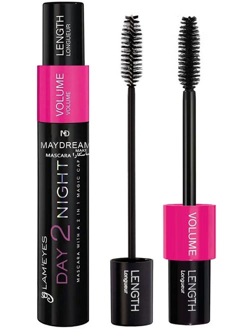 Day 2 Night Mascara with a 2 in 1 Magic Cap