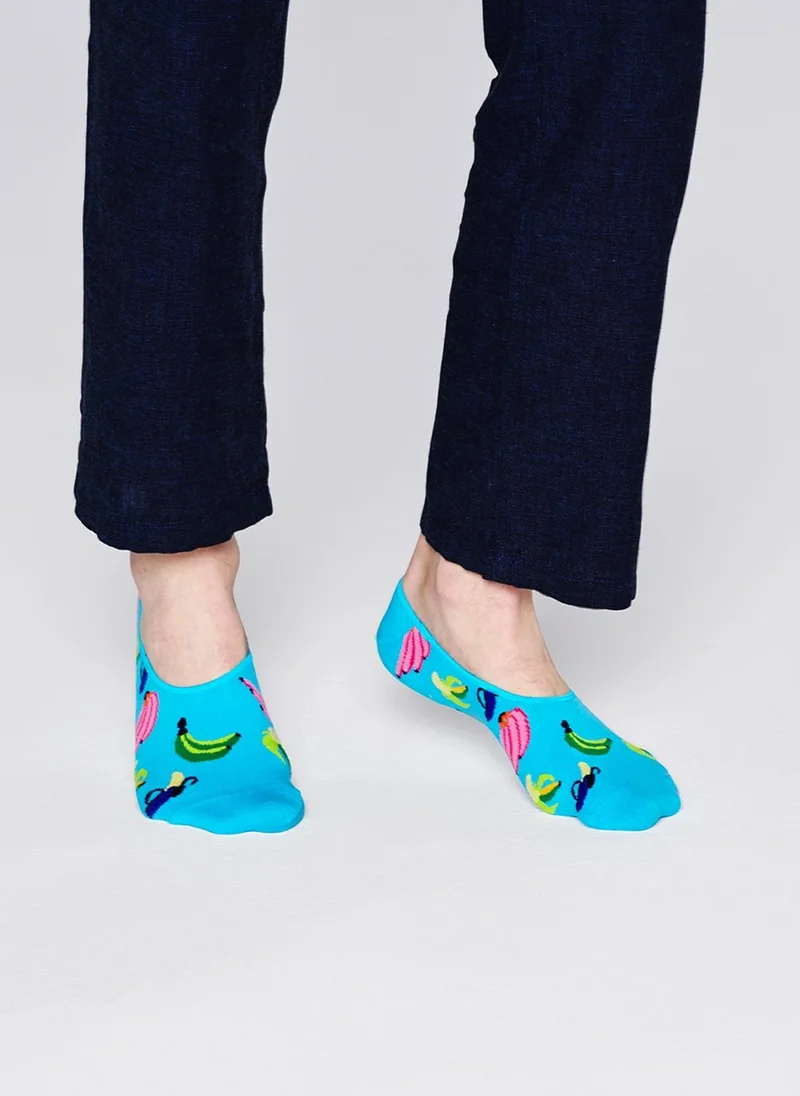 Happy Socks BANANA LINER SOCK Multicolour