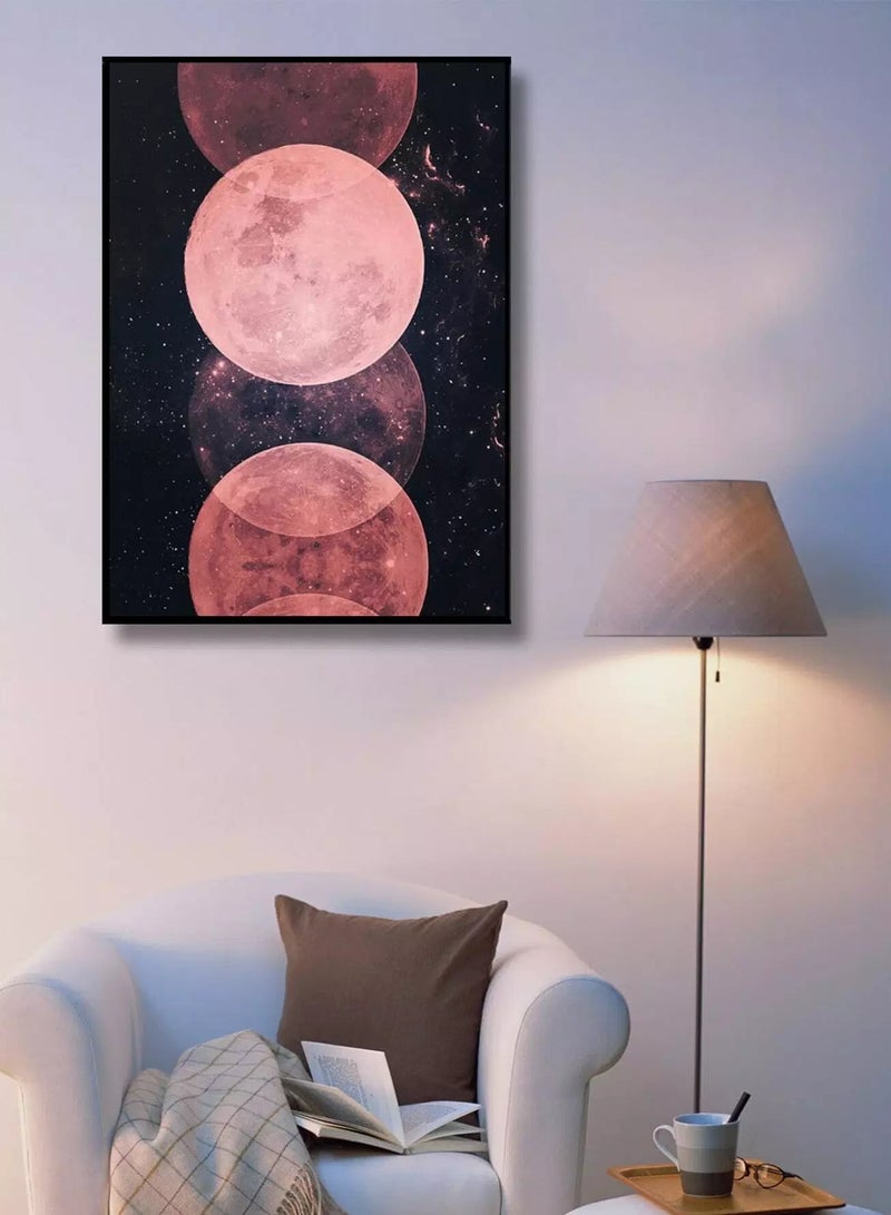 Moon Print Diamond Painting Without Frame - Image 1