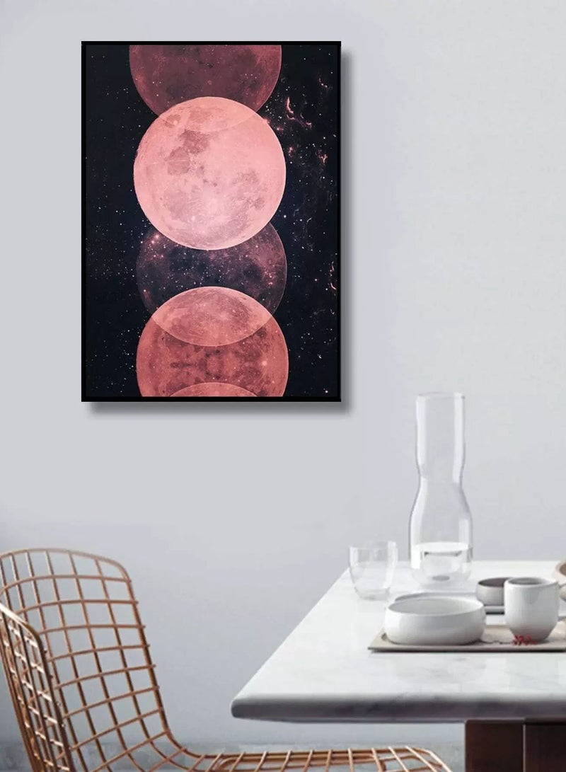 Moon Print Diamond Painting Without Frame - Image 3