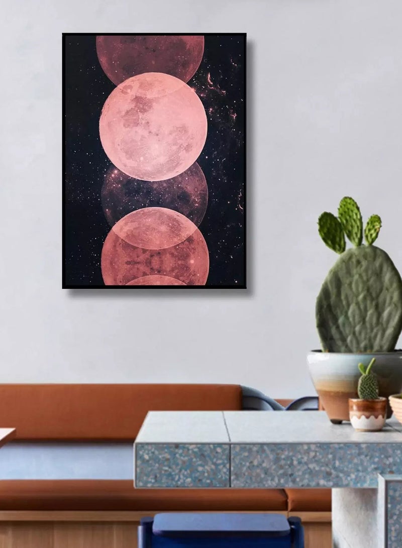Moon Print Diamond Painting Without Frame - Image 4