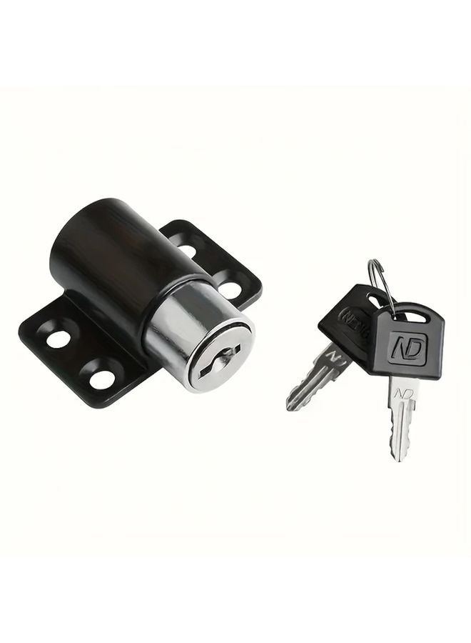 9 Piece Sliding Door Lock Set Aluminum Alloy Anti Pry Key Dual Security Push Pull Window - Image 4